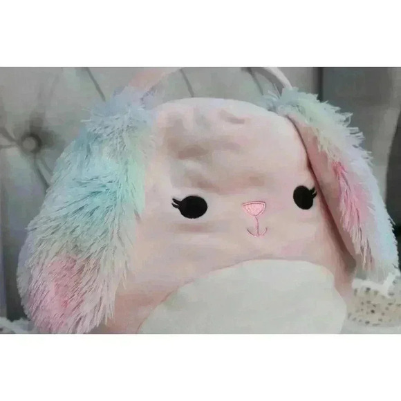 Squishmallows 10" Bop the Bunny Easter Basket Pail - Picture 2 of 9